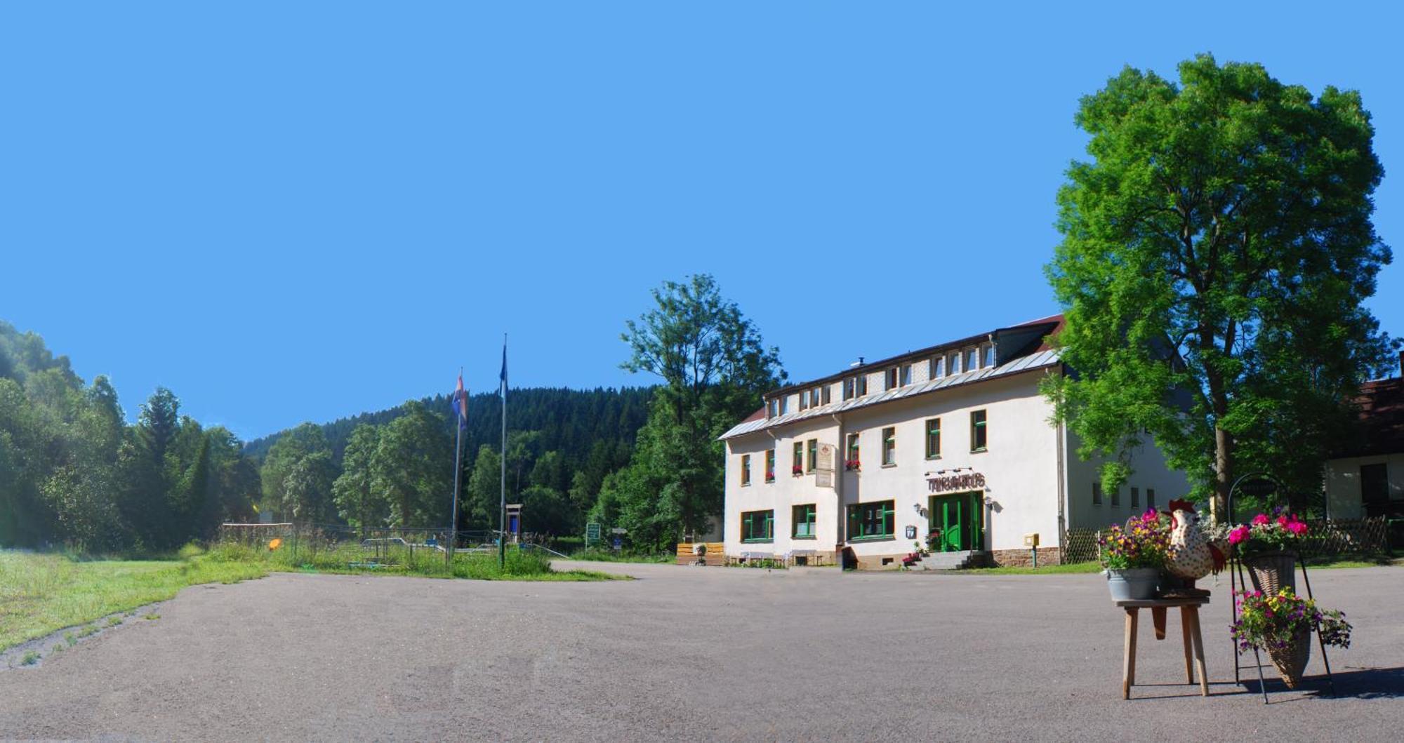Waldgasthaus & Pension Teichhaus Holzhau Exterior photo