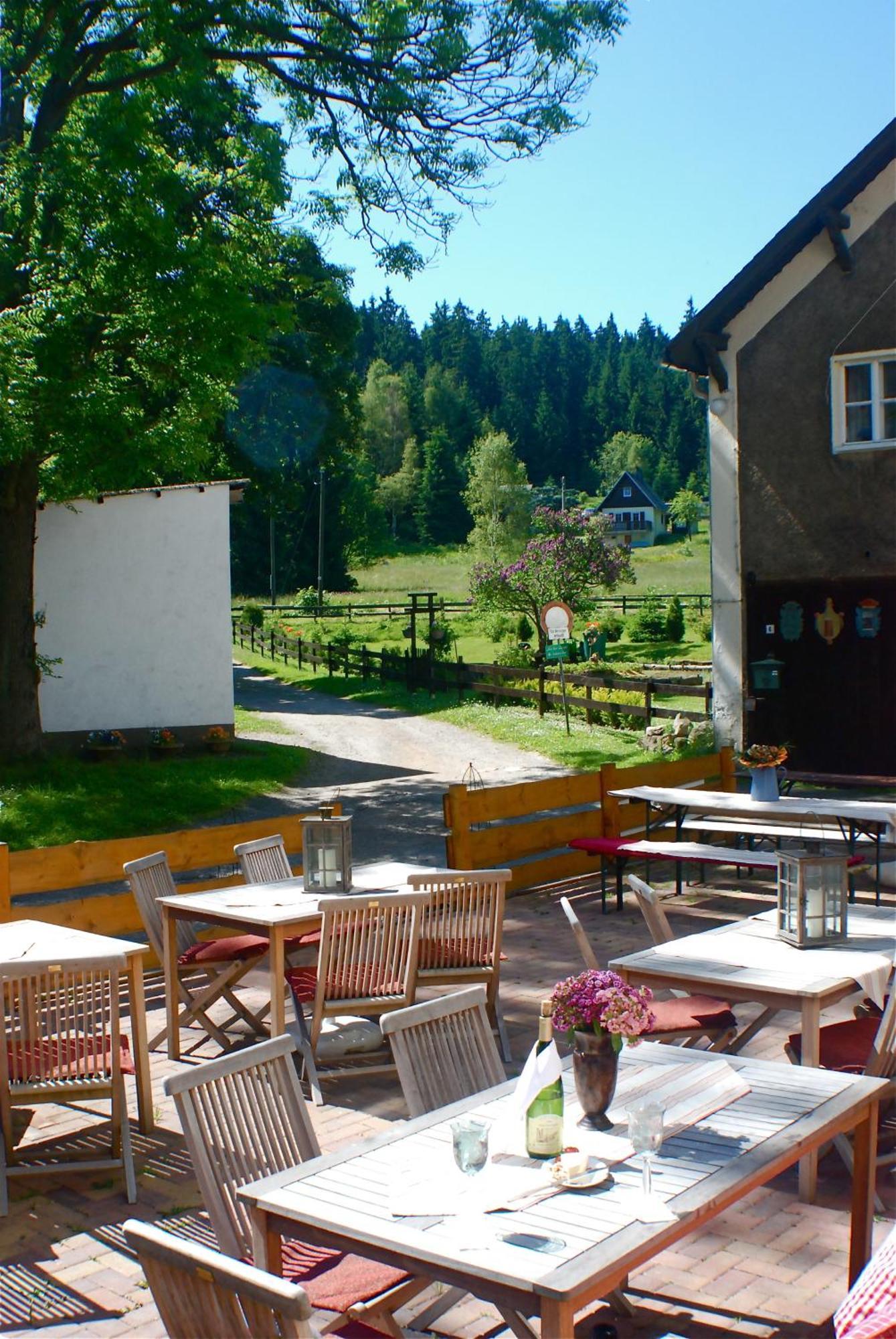Waldgasthaus & Pension Teichhaus Holzhau Exterior photo